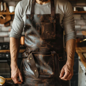 Ryken SizzleGrill Leather Apron