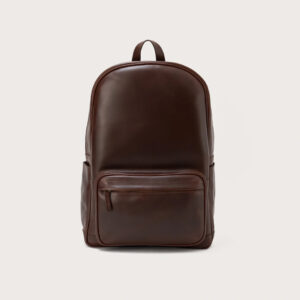 The Ryken / Philos Vintage Brown Leather Backpack