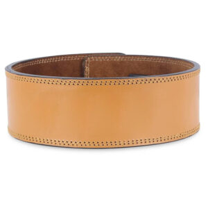 Ryken 10mm Premium Weightlifting Leather Lever Belt-Brown