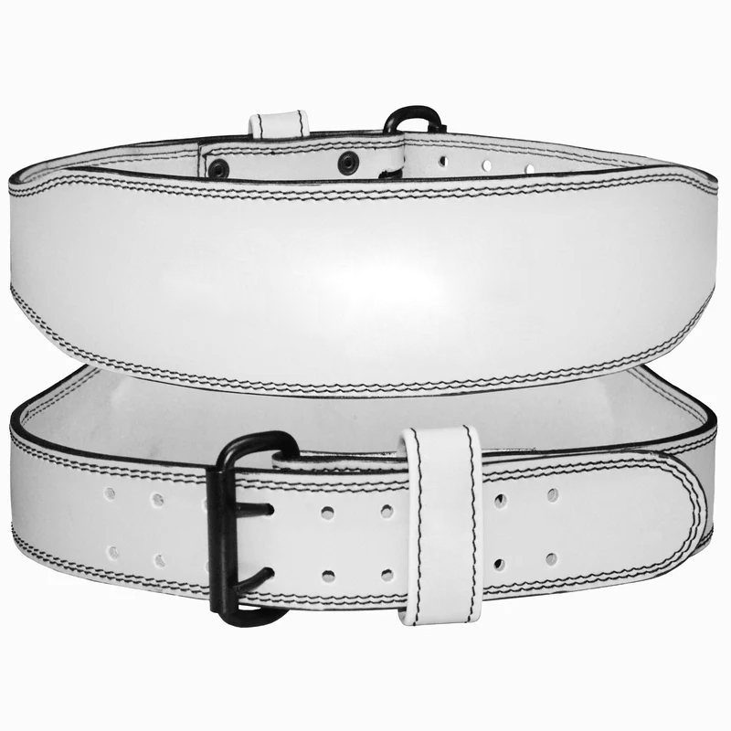 Ryken Weightlifting Prong Belt-White