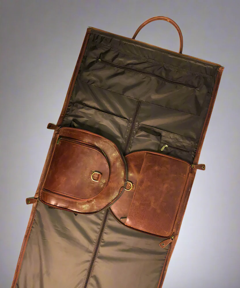 The Ryken Traveler // Multi-Function Crazy Leather Duffle Bag - Image 11
