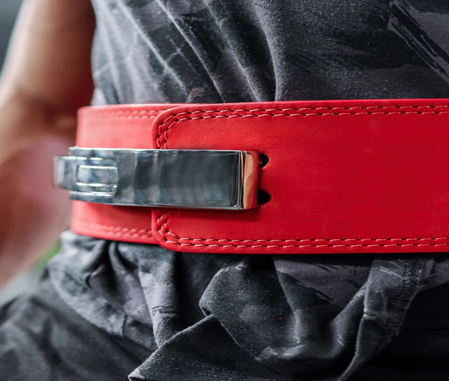 Ryken Lever Belt 10mm Classic Red - Image 3