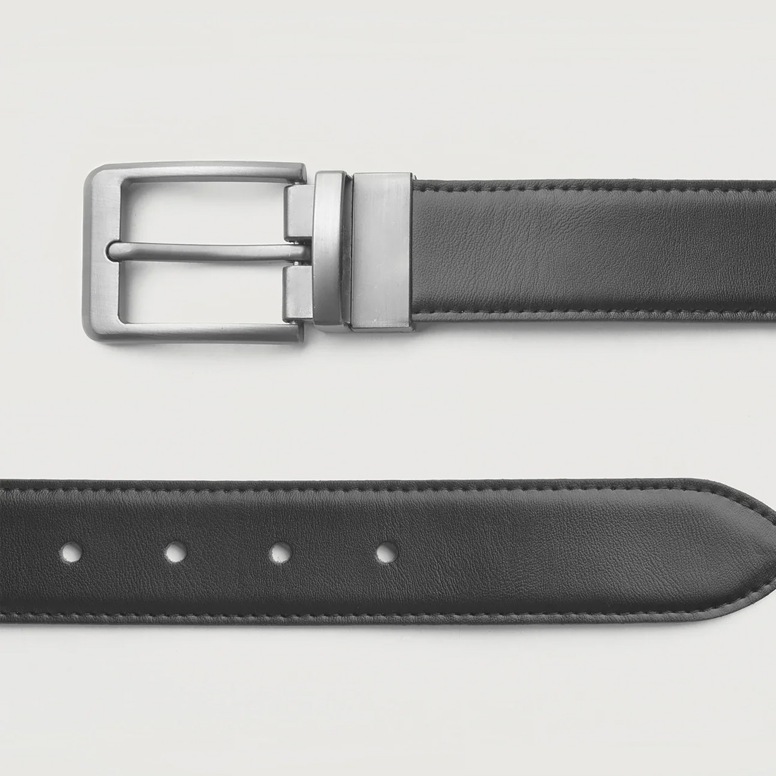 Ryken Leather Reversible Dress Belt - Image 3