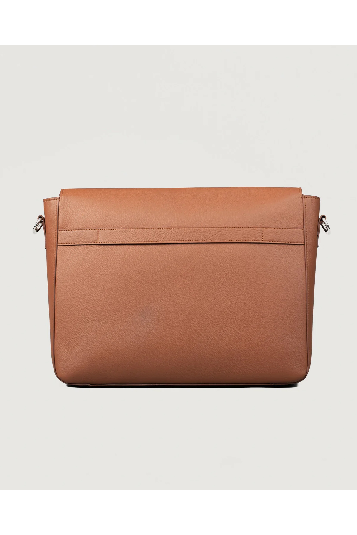 The Ryken / Carismatico Brown Leather Messenger Bag - Image 2