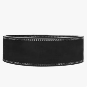 Ryken 10mm Pro Suede Weightlifting LeverBelt-Black