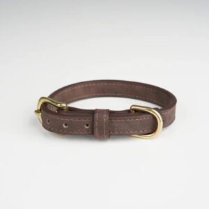 Ryken Leather Dog Collar Grace | Espresso
