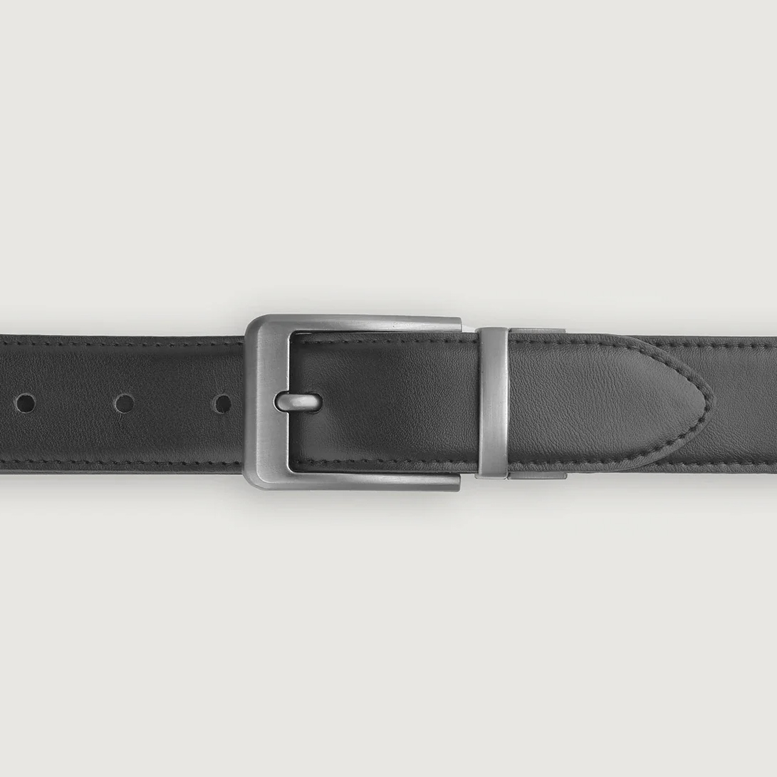 Ryken Leather Reversible Dress Belt - Image 4