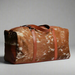 The Ryken Pinto // Hair-On Duffle Bag