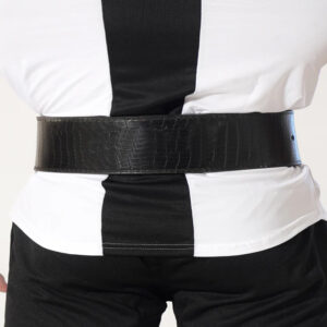 Ryken Snake Skin Weightlifting Lever Belt-Black