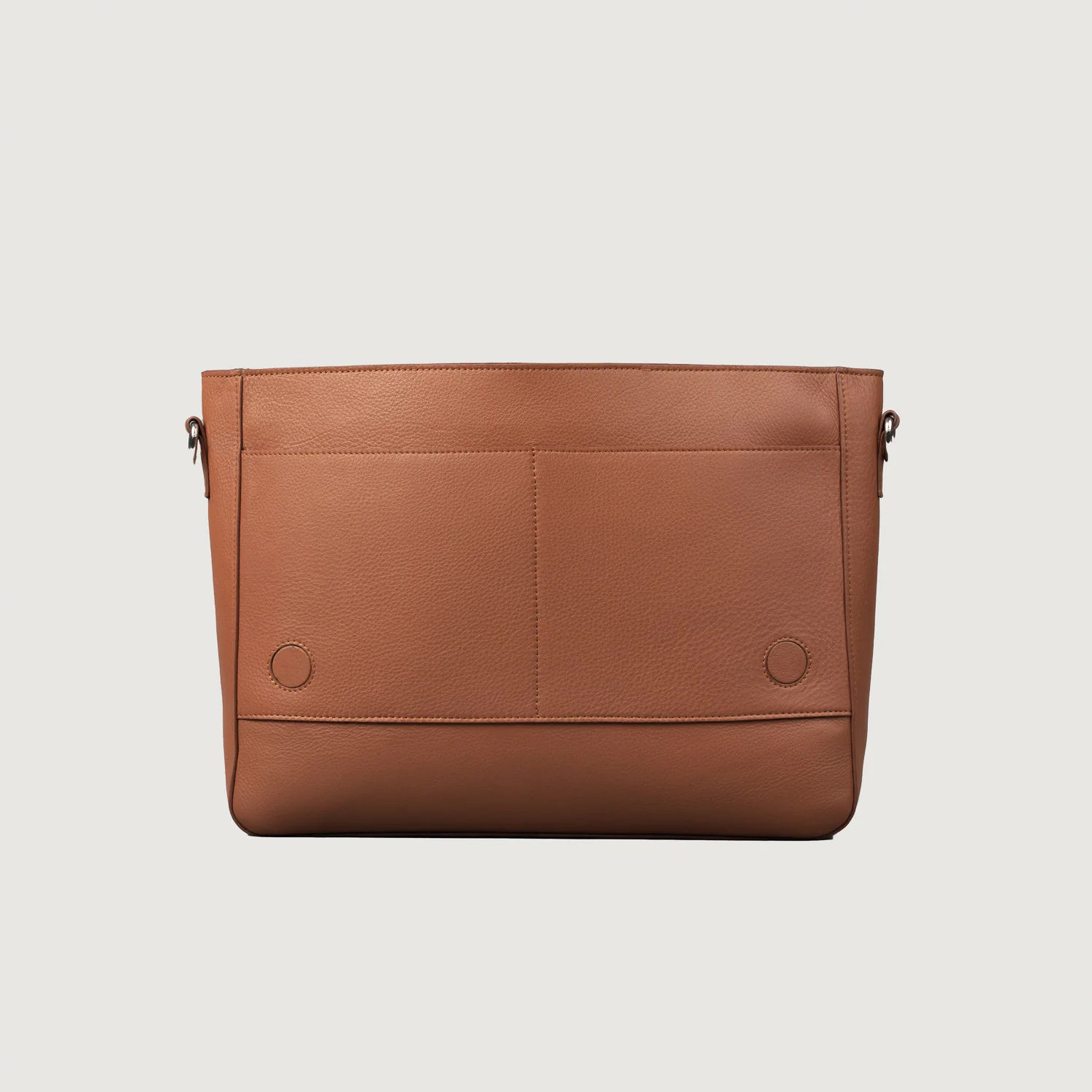 The Ryken / Carismatico Brown Leather Messenger Bag - Image 3