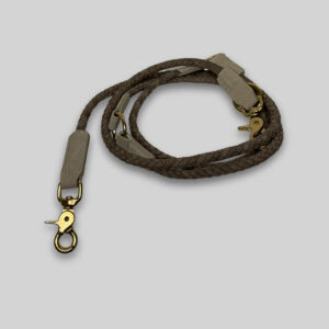 Ryken Braided Dog Leash Kaia | Taupe