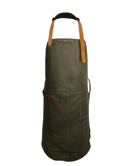 Ryken Classic Leather BBQ Apron – Deluxe - Image 2