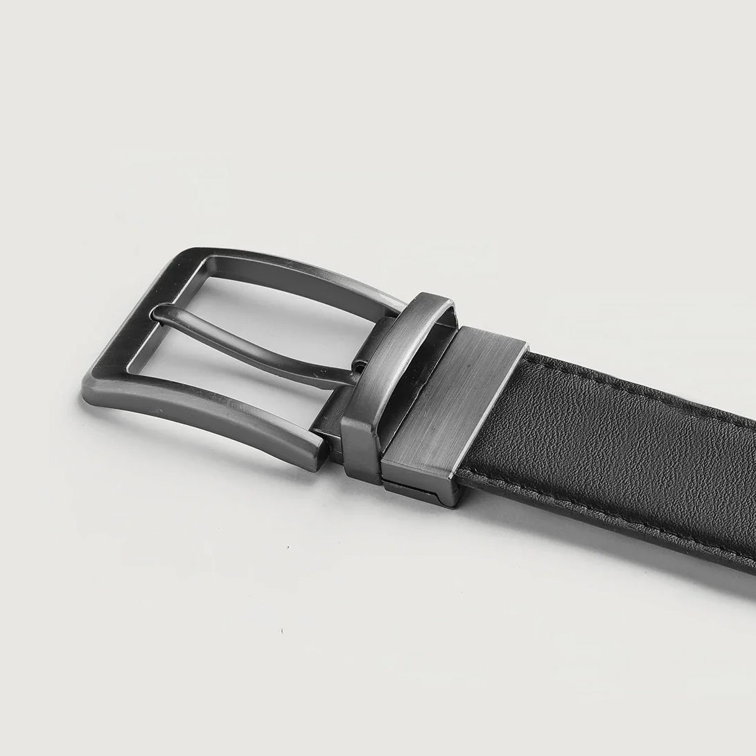 Ryken Leather Reversible Dress Belt - Image 5