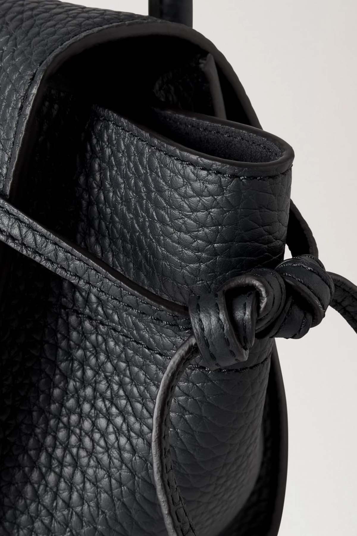 Ryken Mini Soft Bayswater Heavy Grain Leather Bag - Image 5