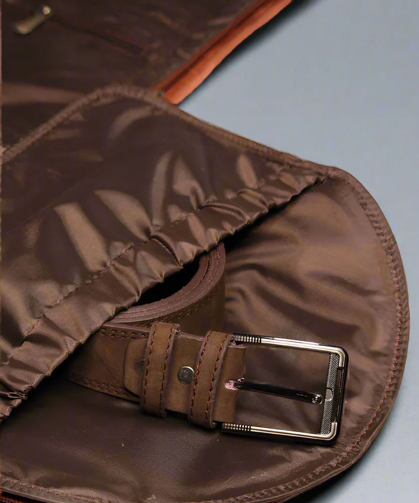 The Ryken Traveler // Multi-Function Crazy Leather Duffle Bag - Image 9